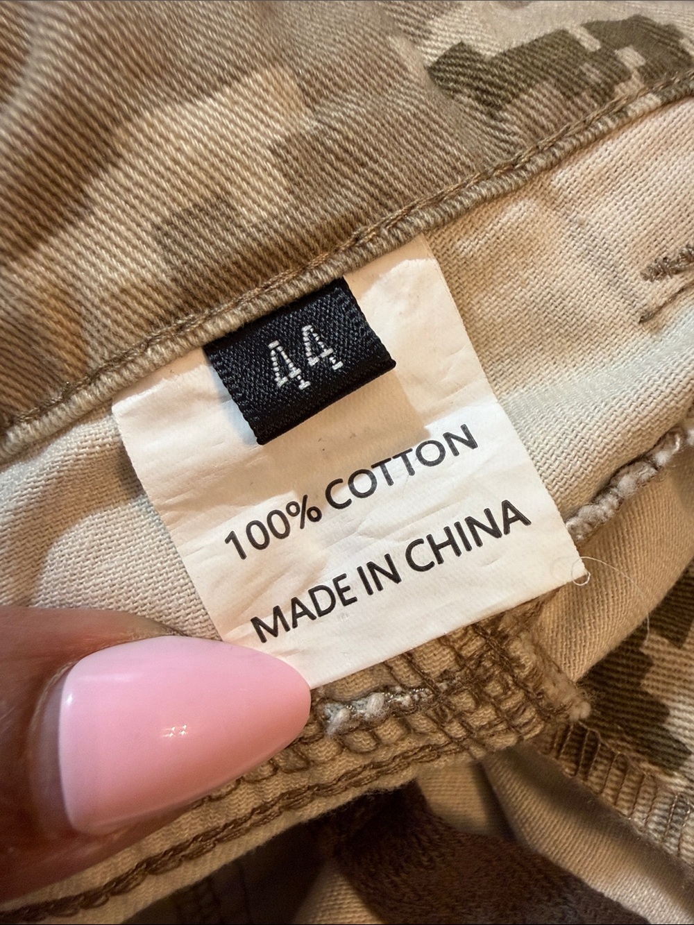 Digital Camo Cargo Military/Casual Tactical Work/Combat Pants, 44x34 - Picture 11 of 11